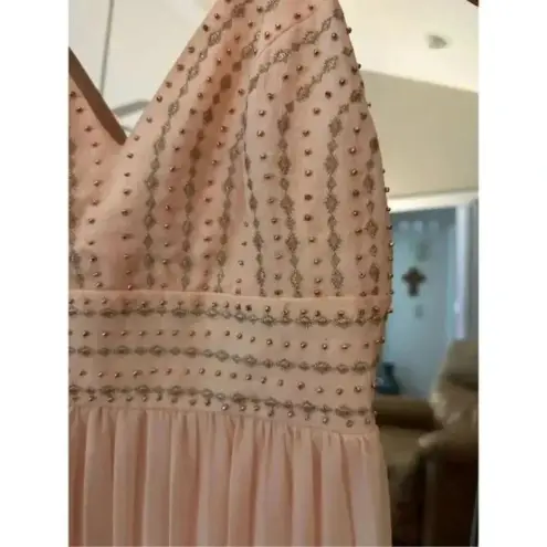 Lulus  Glamorous Gala  Pink Dress M Wedding GuestBridesmaid Formal Evening Gown