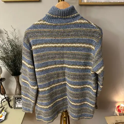 Womens vintage wool blend sweater by Yarnworks size large