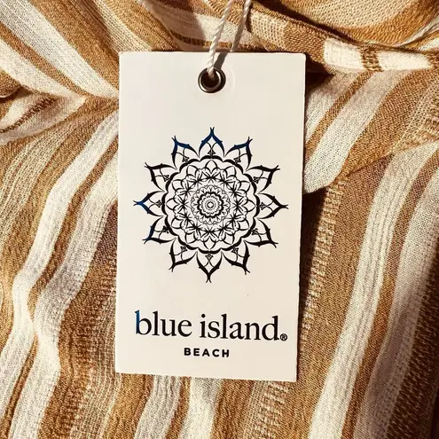 Blue Island NWT Womens XS Beach Dress Bathing Suit Cover Resort Vacation Cruise