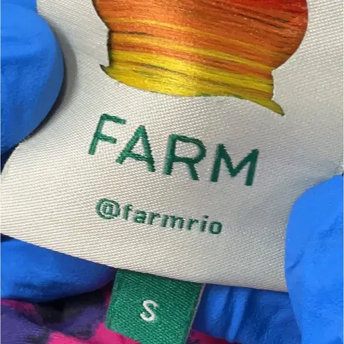 Farm Rio Women's Abstract Leggings, Abstract Patches, Black Print, S