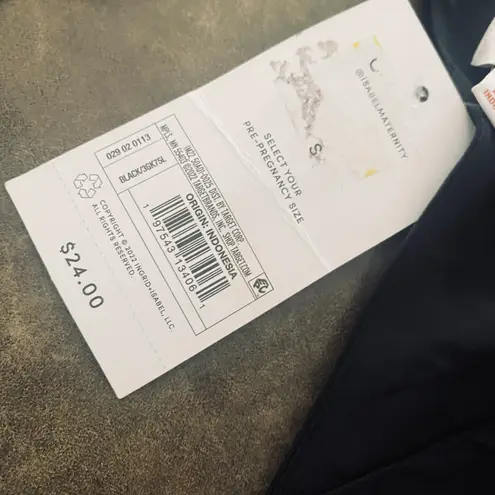 Isabel Maternity elbow sleeve woven back cut out