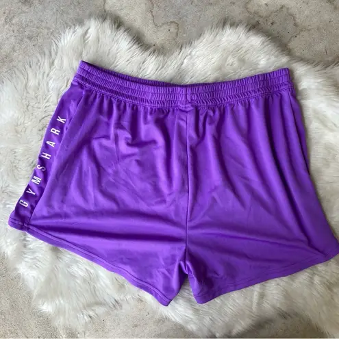 Gymshark Solid Bright Purple Athletic Shorts