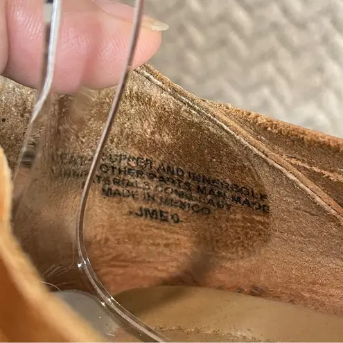 Softspots Trinidad Tan Leather Huaraches Women size 8 | boho chic Cottagecore