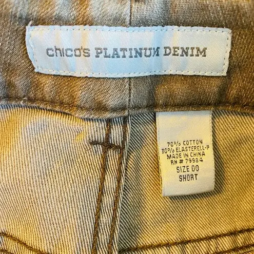 Chico's Y2K Chico’s platinum denim ultimate fit slim jeans