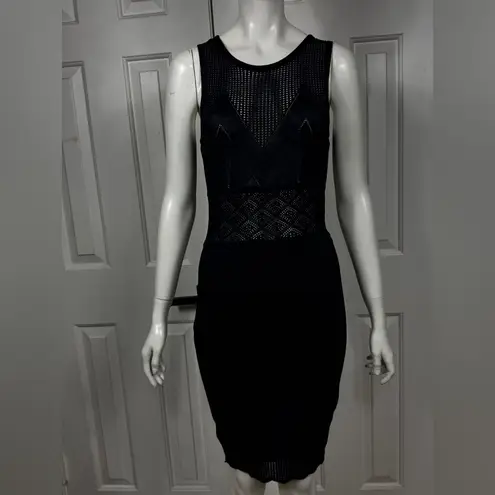 Ali & Jay  Rayon Blend Elegant Pavilion Party Black Mini Dress Size Large