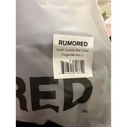 RUMORED North Country Midi Dress Forget