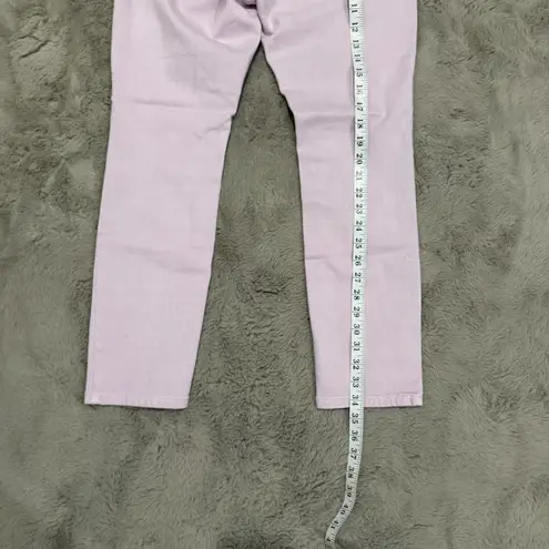 J. Jill Authentic Fit Slim Ankle Pants Lavender Size 2 Petite Stretch Comfort Purple