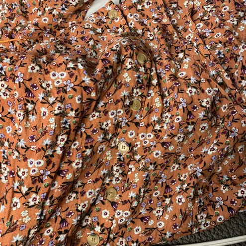 Skylar + Madison Boutique Button Front Floral Dress