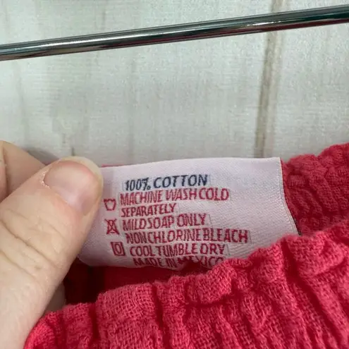 Cottonways Women’s 1 Eddie Guava Gauze Pants LagenLook Minimalist New Pink Size M