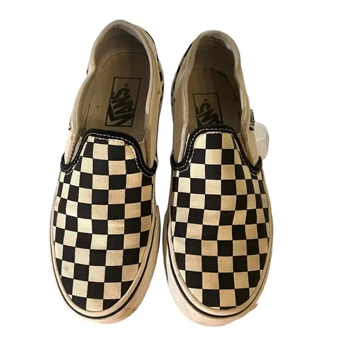 Vans  Sneakers Checkerboard Slip On Black White Low Top Skater