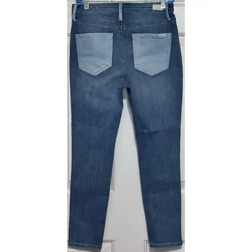 Seven7  Women's High Rise Tower Skinny Three Tone Jeans Size 8‎