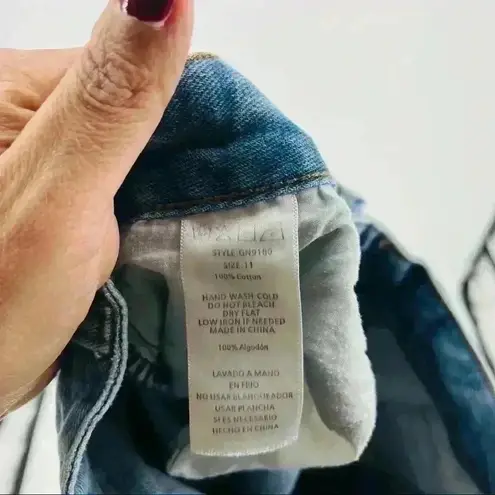 Great Smoky Los Angeles High Waist Wide Leg Jeans Size 11 Blue