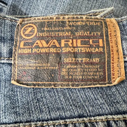 VTG 90s Y2K Z Cavaricci Dumpster Girl Baddie Low Rise Bootcut Denim Jeans 5 Blue Size undefined