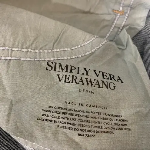 Simply Vera Slimming Stretch Bootcut Blue Jeans