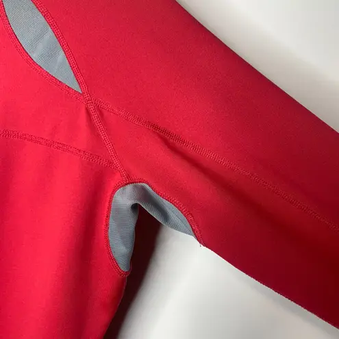 Title Boxing Pink Gray 1/4 Zip Pullover Sz Small