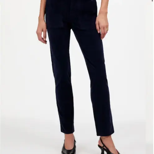 Madewell  The Slim Straight Leg Utility Pant Corduroy Navy Blue Women’s Size 28