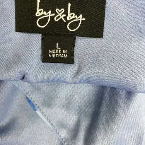 By & By NWT Multicolored Floral Dress Size L MSRP $59 White Size L