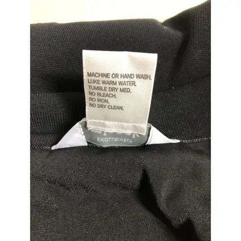 Misook  Women Mini Pencil Skirt Size M Zipper Details Black Punk Edgy Y2K 90’ thumbnail 7