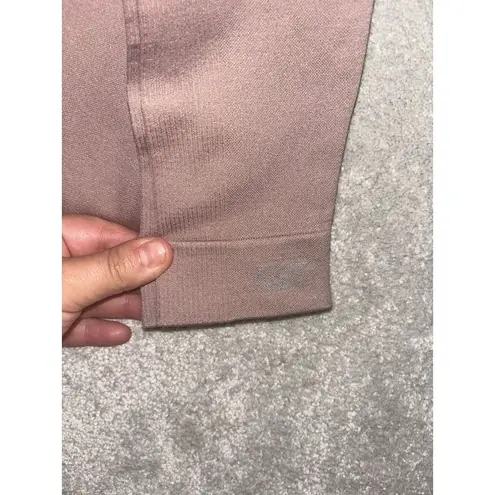 Set Active Sculptflex Seamless Leggings Mauve Size Medium EUC