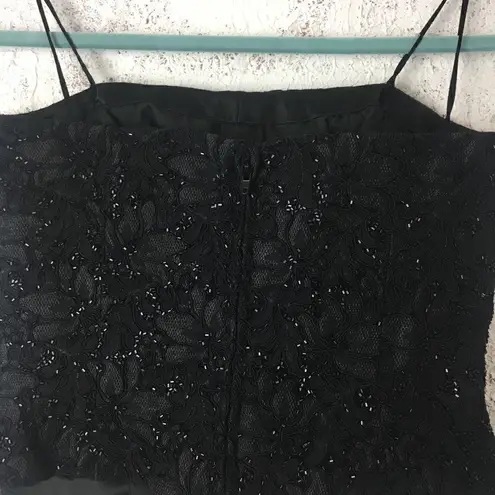 Carmen Marc Valvo #131 Sequined Bustier