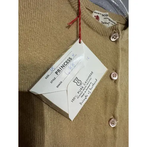 Vintage Women's Pringle of Scotland 100% Pure Cashmere Knitted Sweater, Size 38