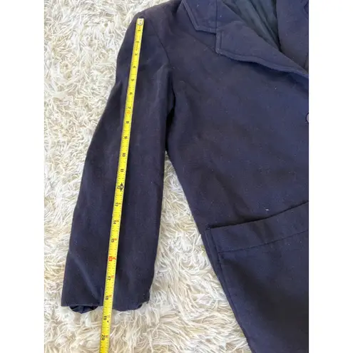 The Limited Wool Blazer Crest Patch MCMXCI Vintage Preppy Academia Women's M y2k