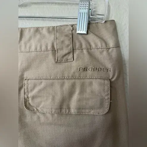 Propper Tactical Khaki Straight Leg Cargo Pants Women’s Size 8 Tan