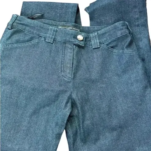 Balenciaga Pants Indigo Dark Wash Denim Skinny Jeans 6