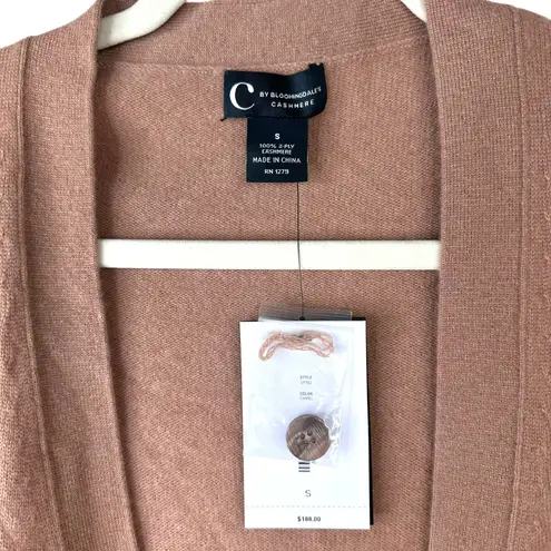 C by Bloomingdales NWT Sesame Grandmother Cashmere V