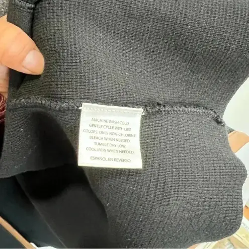 Charter Club  Long Cardigan Sweater w Faux Leather Trim Sz 2X