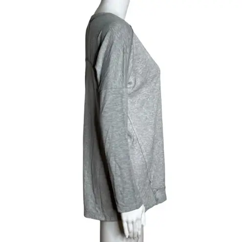 Splendid  Sweatshirt Women Small Gray Casual Lounge Wear Basic Neutral Minimalist