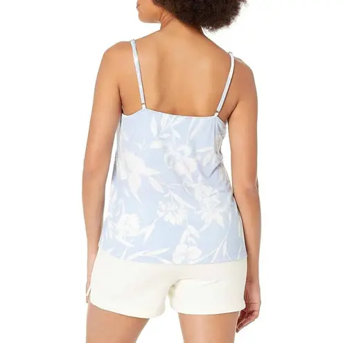 P.J. Salvage Womens Top Luxe Floral Cami In Ice Blue Lounge Pajama S
