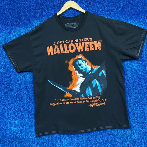 John Carpenter's and Bloody Disgusting ‘s Halloween Michael Myers “The Night He Came Home” Horror T-Shirt Size Large