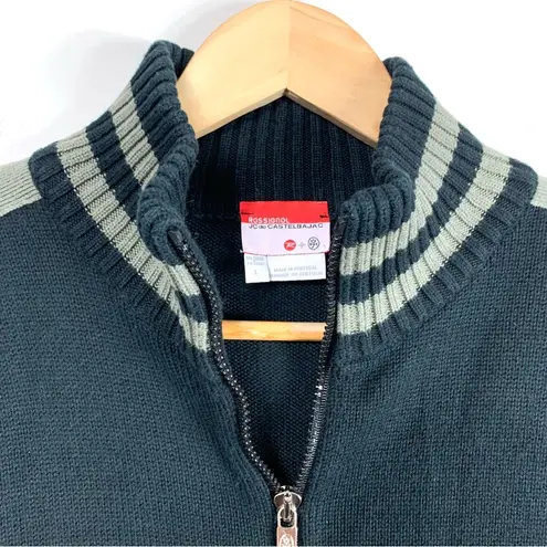 Rossignol JC de Castelbajac Zip Up Knit Patches Sweater Size L