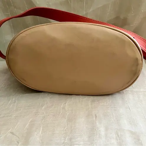 Spartina 449 Daufuskia Island Natural Linen Genuine Leather Shoulder Crossbody