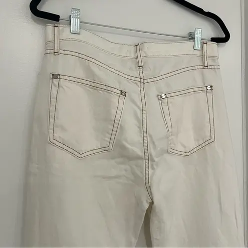 NEW TWP Pony Boy Jean in White Size 4