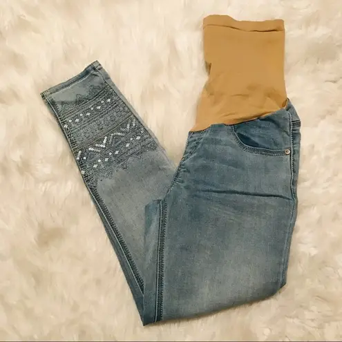 Indigo Blue Maternity skinny/jegging jeans medium
