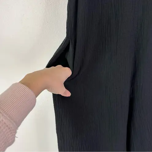 Tavik + Swimwear Bryony Cotton Gauze Jumpsuit Black Size M Size M