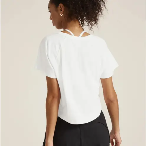 Beyond Yoga Signature High Low Cropped Tee