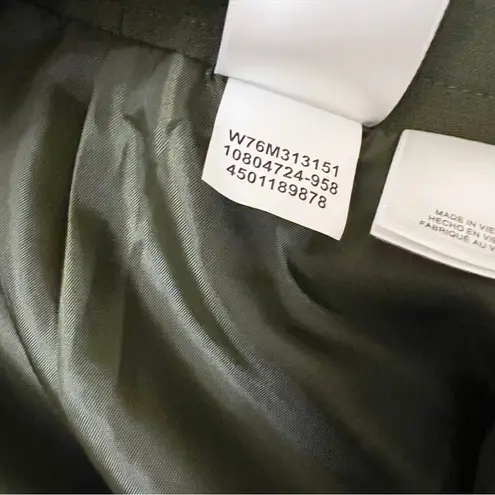 Evan Picone Black Label By Evan-Picone Hunter Green Pencil Skirt NEW Belt Size 16