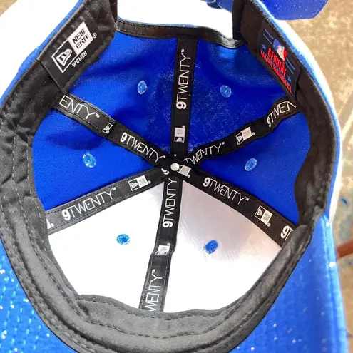 New Era Chicago Cubs Hat 9TWENTY Women's Adjustable Baseball Cap MLB Blue