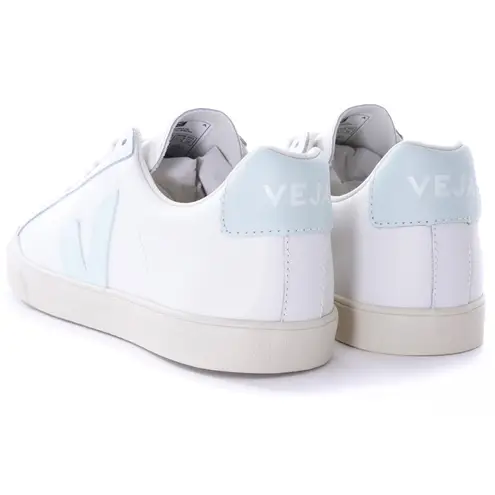 VEJA Womens Esplar Leather - White/Menthol