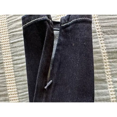 We Wore What New Revolve Corset Overalls Stretch Denim Dark Wash Medium MSRP $198