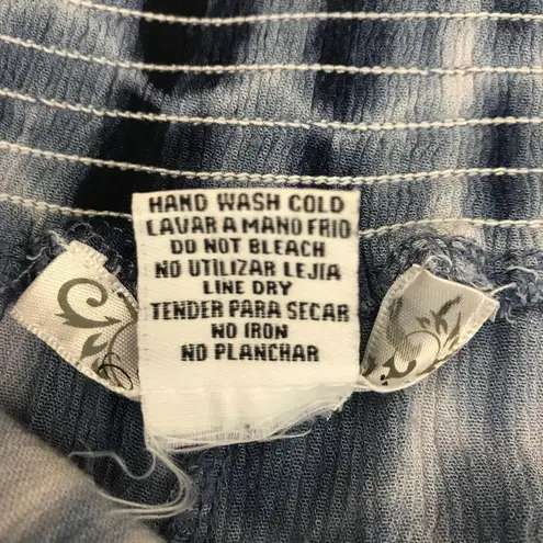 Sans Souci π Tie Dye Ruffle Short Shorts Size M