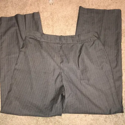 Jones Wear  GRAY STRIPED DRESS SLACKS SIZE 10