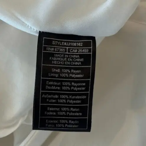 Jack by BB Dakota Jack by BB‎ Dakota White Mock Neck Lace Mini Dress A-Line Party Cocktail - 6