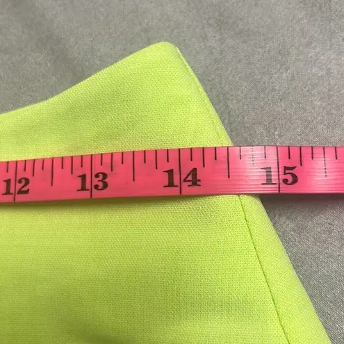 We Wore What Womens Small Blazer Suit Mini Skirt Sharp Green Pockets Stretch NWT