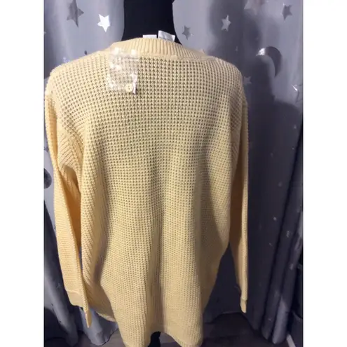 New NWOT Plus size 1x Butter Yellow Light Sweater Women's