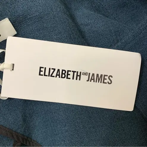 Elizabeth and James Linen Blend Size Large Trans Tegan Biker Vest - Image 10