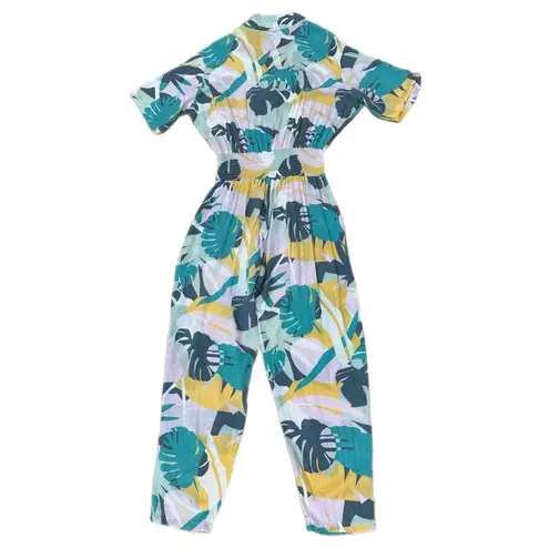 MSRP $475 PARADISED Women’s Scottie Radiant Runaway Jumpsuit Romper Sz M Green Size M